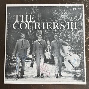 The Couriers Autographed Record Signed By All 3 Members Southern Gospel Folk